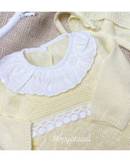 Conjunto 3 piezas, peto, jersey y capota 1733