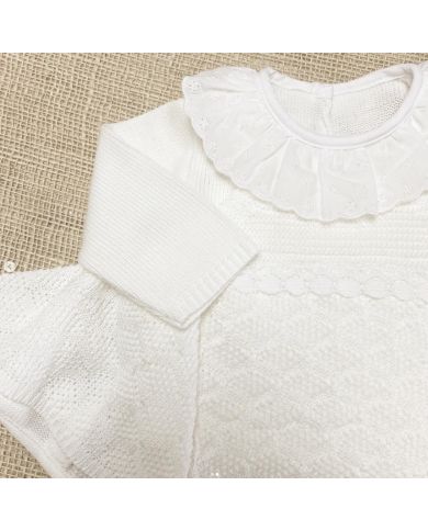 Conjunto 3 piezas, peto, jersey y capota 1733