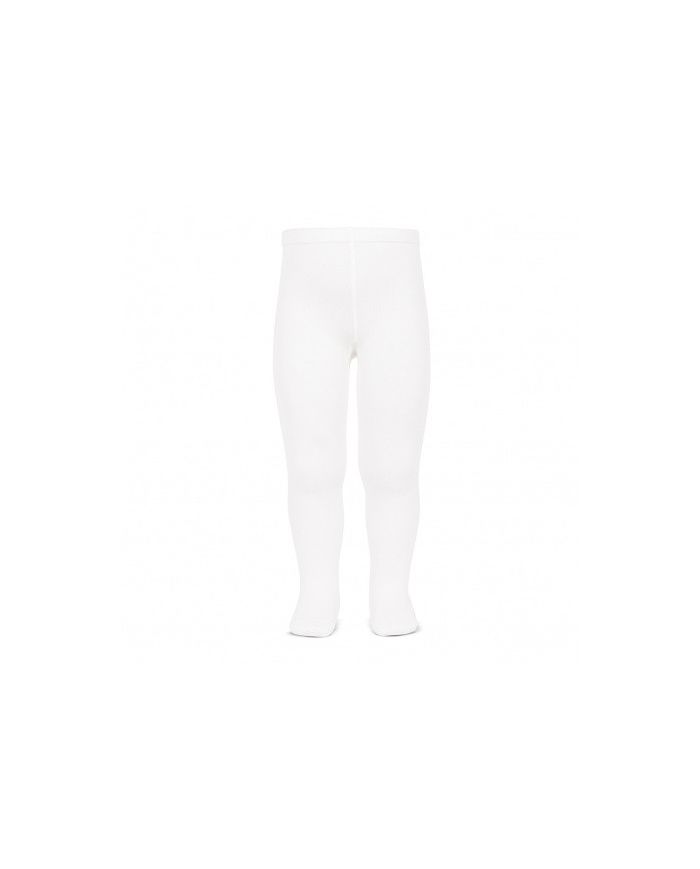Leotardos básicos punto liso BLANCO 2019/1