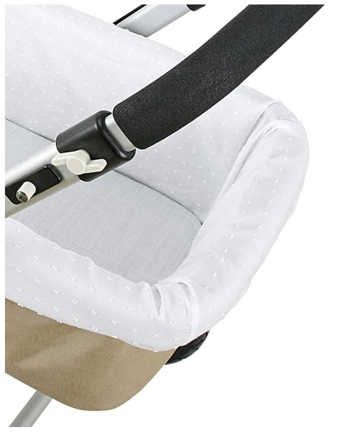 Guarnitura capazo plumeti simple BLANCO d129