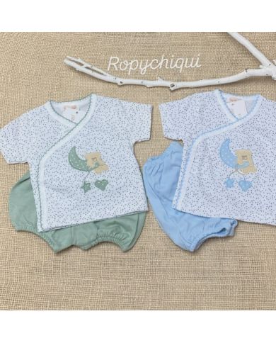 Conjunto manga larga 2 piezas (caja) 31142