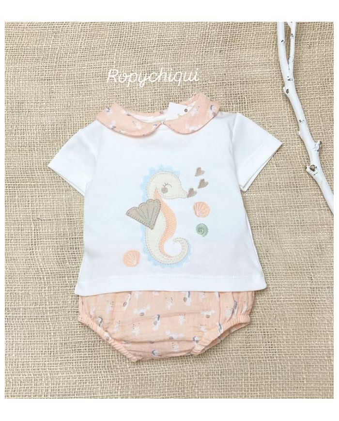 Conjunto 2 piezas algodón y bambula 30943