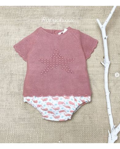 Conjunto 2 piezas punto y bambula 31053