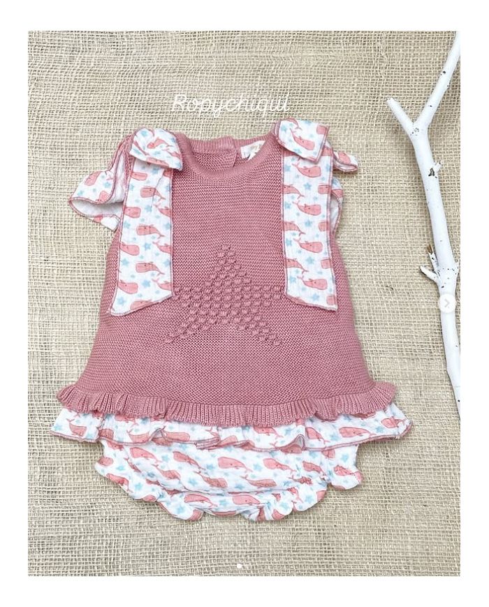 Conjunto 2 piezas punto y bambula 31052