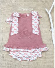 Conjunto 2 piezas punto y bambula 31052