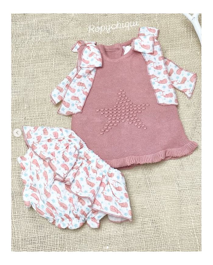 Conjunto 2 piezas punto y bambula 31052