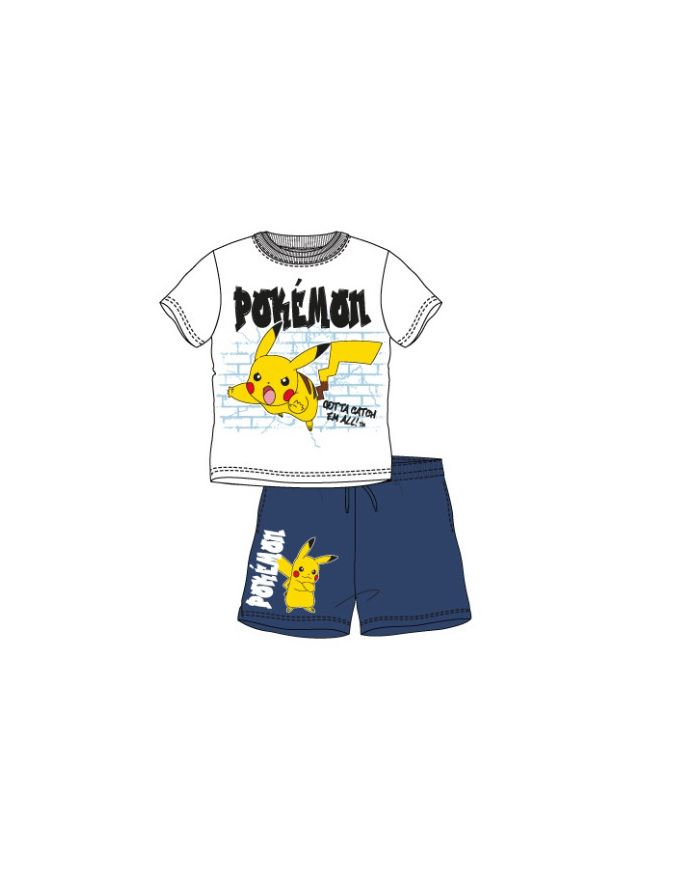 Conjunto Pijama manga corta Pokémon Sun City EX60819