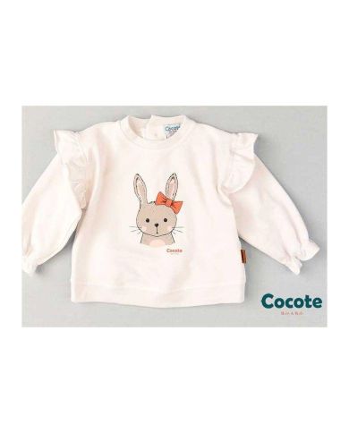 OFERTA Sudadera bebé conejito Cocote 41055C 🔴