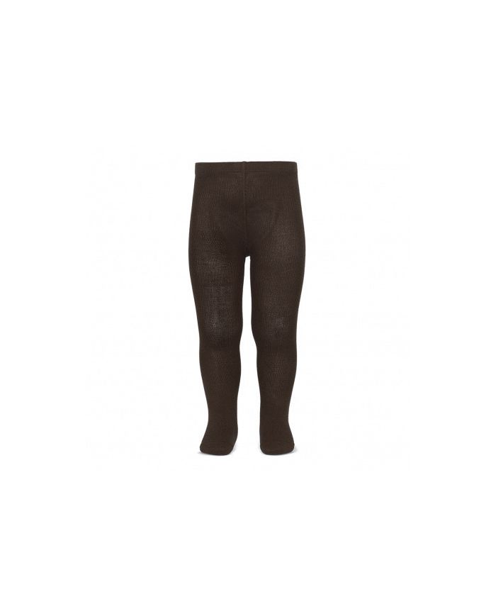 Leotardos básicos punto liso MARRON 2019/1