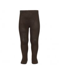 Leotardos básicos punto liso MARRON 2019/1