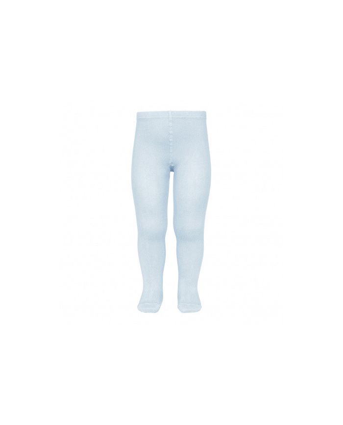 Leotardos básicos punto liso AZUL BEBE 2019/1