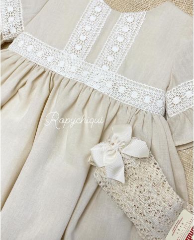 ULTIMAS UNIDADES Vestido Infantil Del Sur Roche 0563🟡