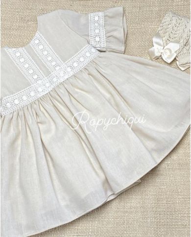 ULTIMAS UNIDADES Vestido Infantil Del Sur Roche 0563🟡