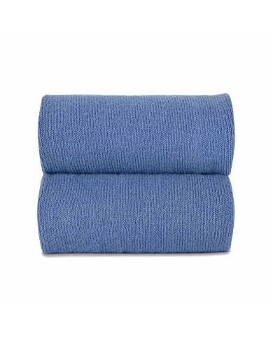 Leotardos básicos punto liso AZUL FRANCIA 2019/1