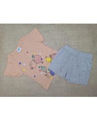 Pijama niña manga corta Tobogan 22117054