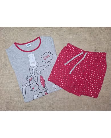 ULTIMA UNIDAD Pijama niña manga corta Tobogan 22117550🟡