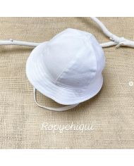 Gorro piqué bebé BLANCO 500509
