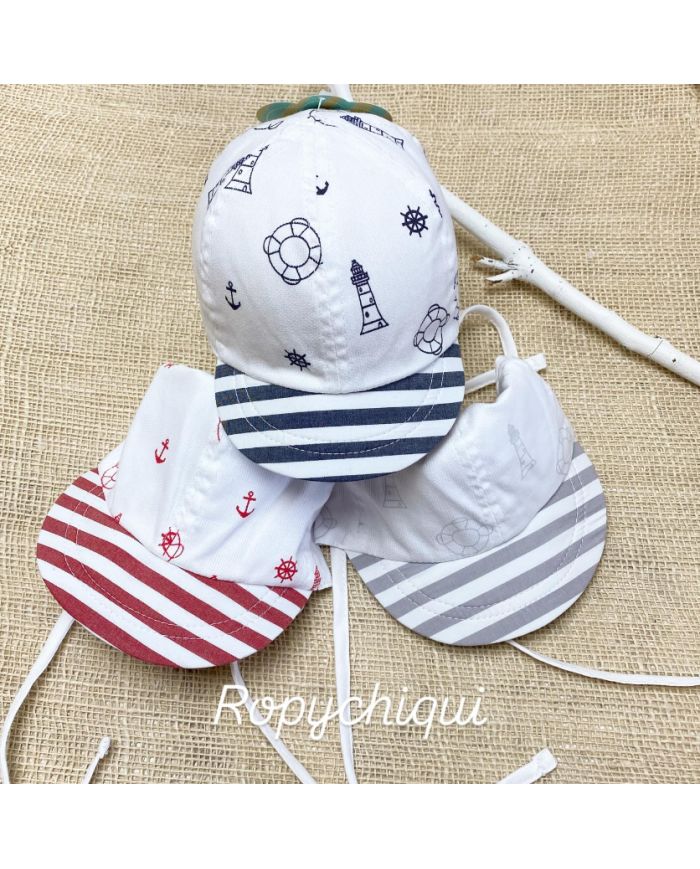 Gorra piqué bebé estampado 130393