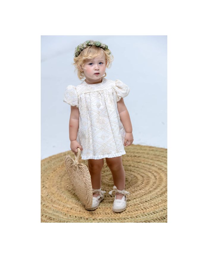ULTIMAS UNIDADES Vestido bebé Cocote 49019🟡