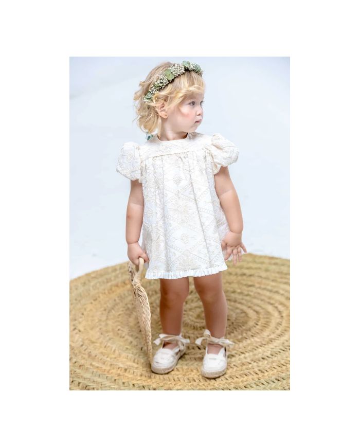 ULTIMAS UNIDADES Vestido bebé Cocote 49019🟡