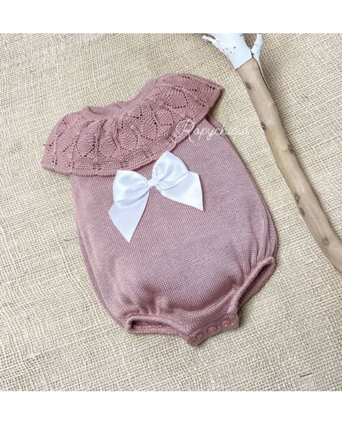 Oferta Pelele ROSA EMPOLVADO 2209A🔴