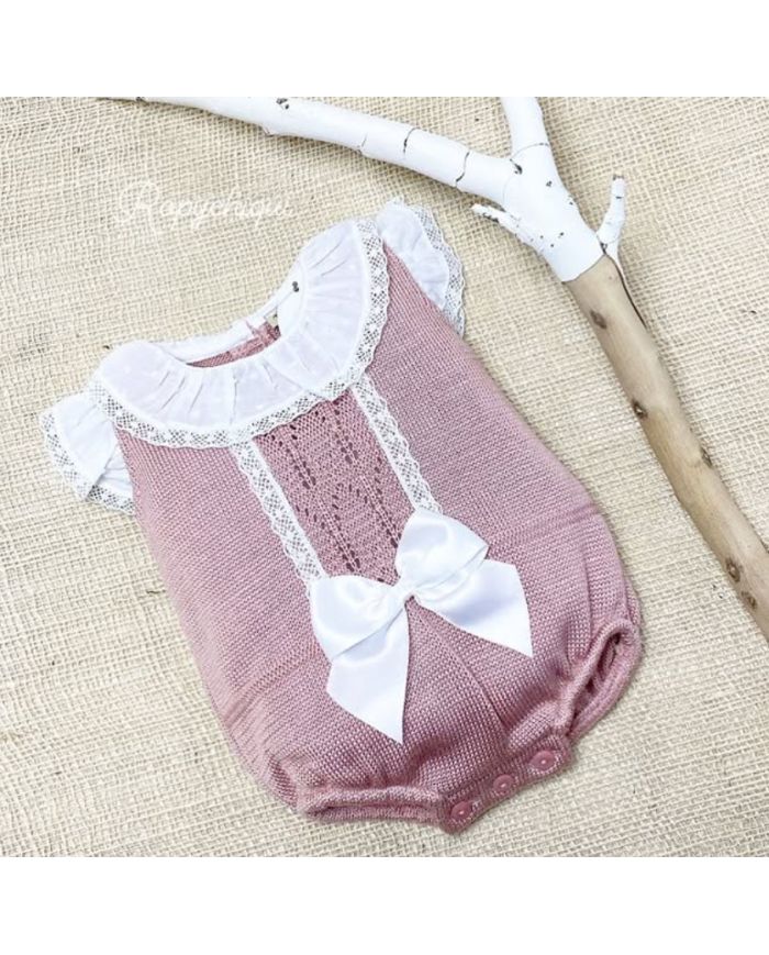 Oferta Pelele ROSA EMPOLVADO 2232🔴