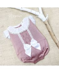 Oferta Pelele ROSA EMPOLVADO 2232🔴