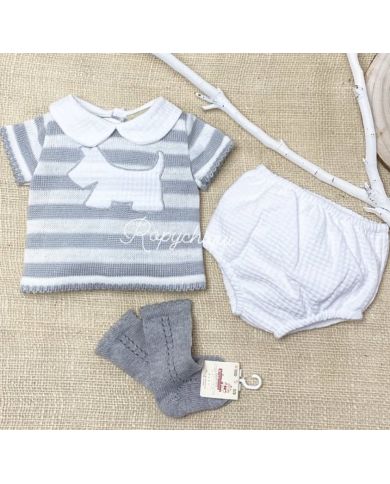 Oferta Conjunto 2 piezas GRIS 424A🔴