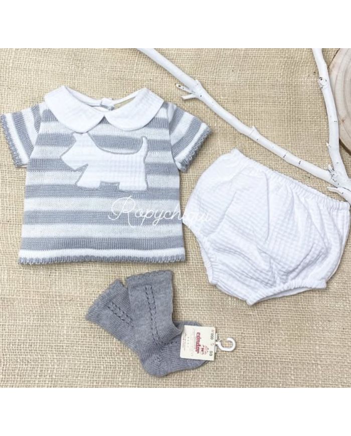 Oferta Conjunto 2 piezas GRIS 424A🔴