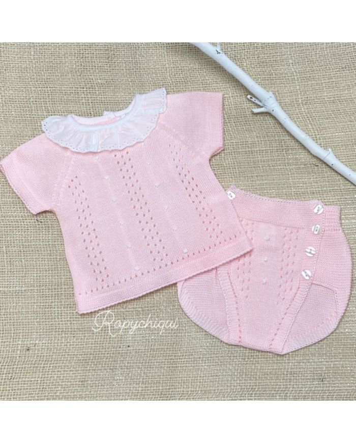 Oferta Conjunto 2 piezas ROSA C4032🔴