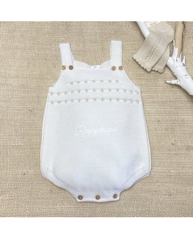 Oferta Pelele BLANCO/ARENA P4063🔴
