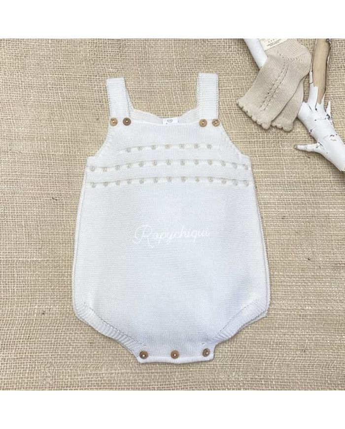 Oferta Pelele BLANCO/ARENA P4063🔴
