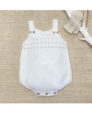 Oferta Pelele BLANCO/ARENA P4063🔴