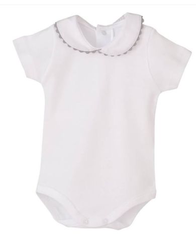 Oferta Body manga corta cuello piconela 19019🔴