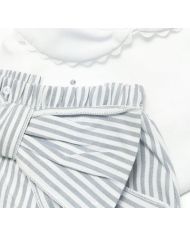 Oferta Pololo con lazo GRIS 16020🔴