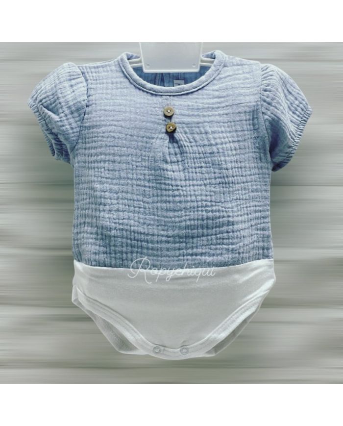 Oferta Body camisa puck AZUL 19086🔴