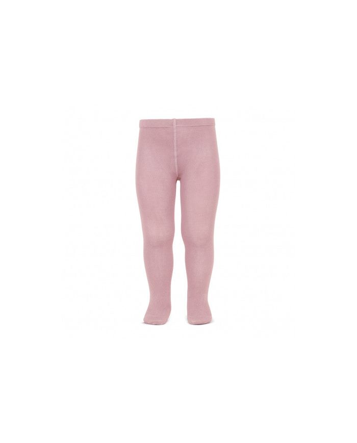 Leotardos básicos punto liso ROSA PALO 2019/1