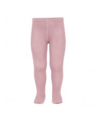 Leotardos básicos punto liso ROSA PALO 2019/1