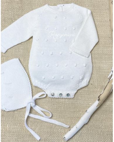 Oferta Pelele BLANCO b23198🔴