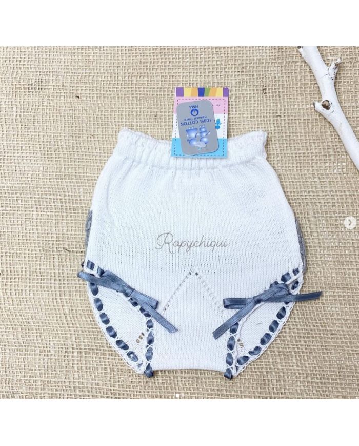 Oferta Braga 100% Algodón volante GRIS 694🔴