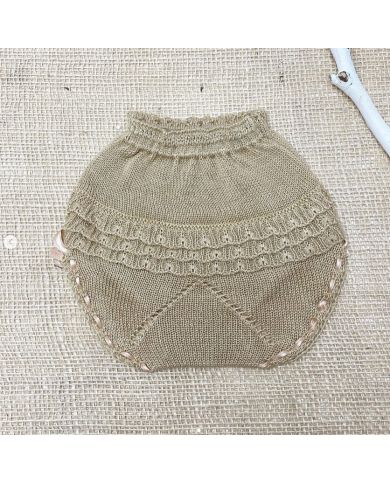 Oferta Braga 100% Algodón volante ARENA 694🔴