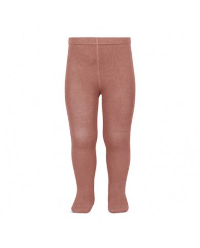 Leotardos básicos punto liso TERRACOTA 2019/1