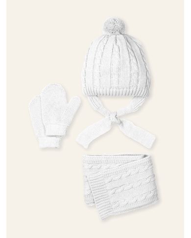 Pack Gorro + Manopla + Bufanda Talla 3/12 M Mac Ilusion GB62