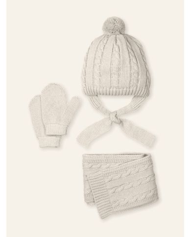 Pack Gorro + Manopla + Bufanda Talla 3/12 M Mac Ilusion GB62