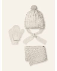 Pack Gorro + Manopla + Bufanda Talla 3/12 M Mac Ilusion GB62