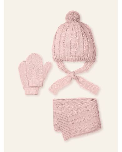 Pack Gorro + Manopla + Bufanda Talla 3/12 M Mac Ilusion GB62