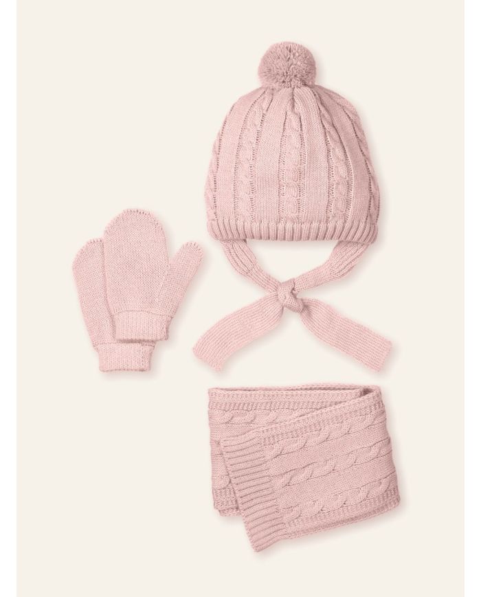 Pack Gorro + Manopla + Bufanda Talla 3/12 M Mac Ilusion GB62