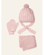 Pack Gorro + Manopla + Bufanda Talla 3/12 M Mac Ilusion GB62