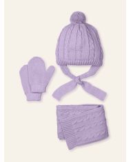 Pack Gorro + Manopla + Bufanda Talla 3/12 M Mac Ilusion GB62