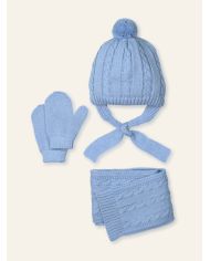 Pack Gorro + Manopla + Bufanda Talla 3/12 M Mac Ilusion GB62